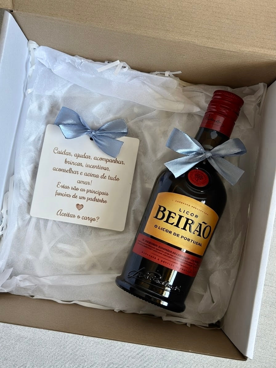 Coffret Convite - Padrinho